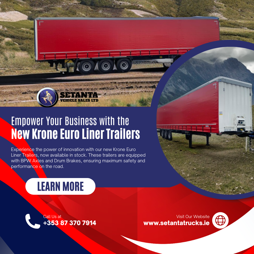 Discover the Superior Features and Benefits of the New Krone Euro Liner Trailers